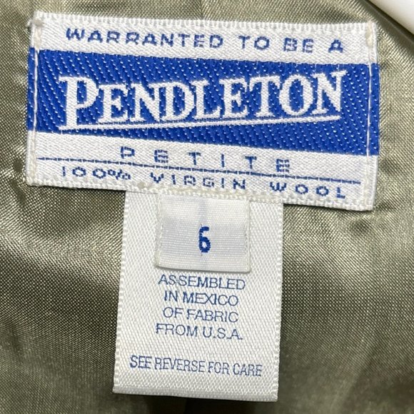 Pendleton Wool Skirt And Blazer - Picture 14 of 15